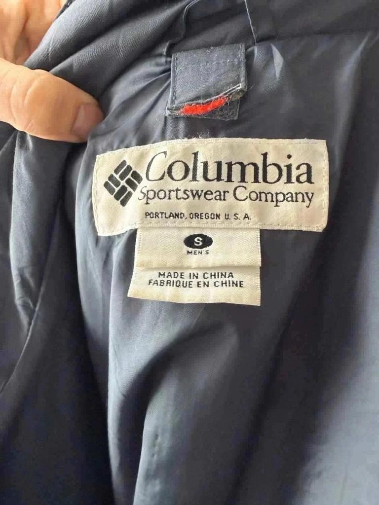 Veste Columbia Vintage Grise et Noire - M