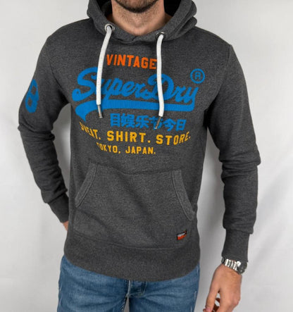 Sweat à Capuche Superdry Gris - S