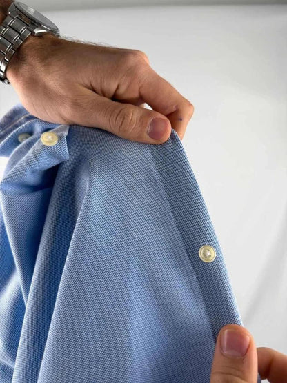 Chemise Ralph Lauren Oxford Bleue - S (37)