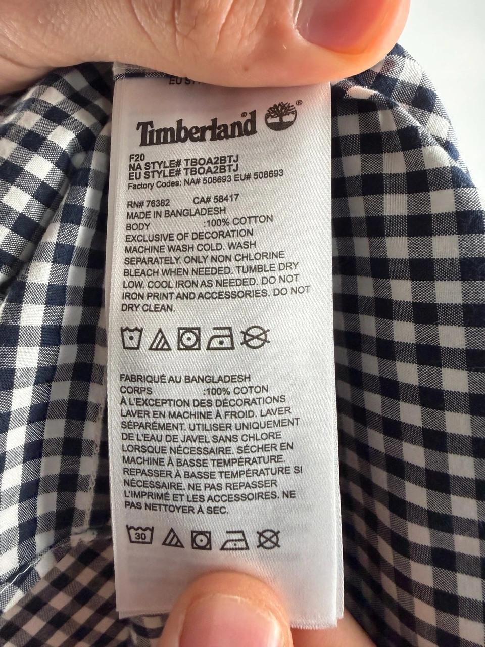 Chemise à carreaux Timberland - L