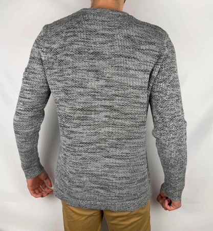 Pull Tommy Jeans Gris Oversize - L