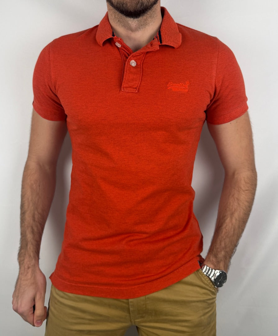 Polo homme Superdry orange S