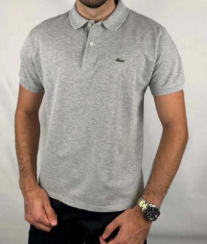 Polo Lacoste Gris - L