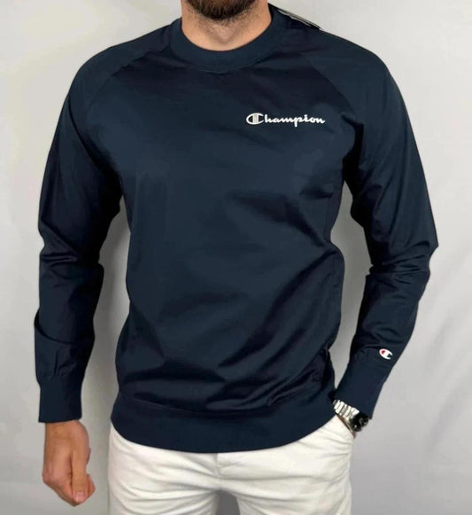 Felpa Champion Blu Scuro Nuova - S