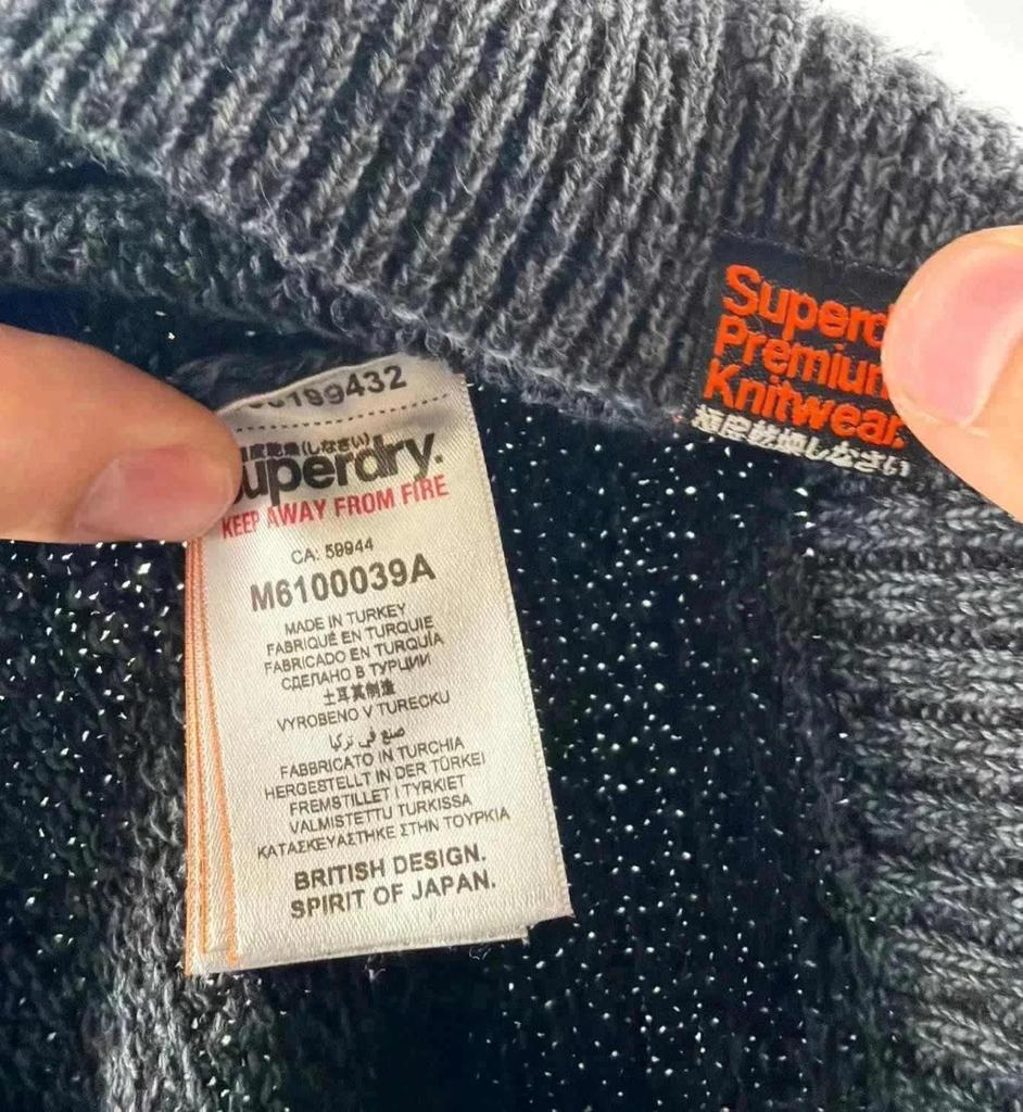 Pullover Superdry 1/4 Zip - S