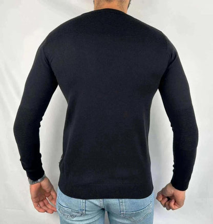 💎 Maglione Kaporal Nero Girocollo taglia S Nuovo - Acrilico / Poliestere / Nylon / Viscosa 💎