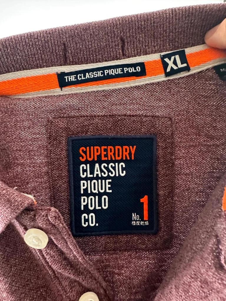 Polo Superdry Bordeaux - XL
