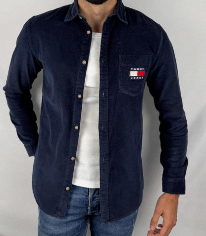 Chemise Tommy Jeans en velours - M