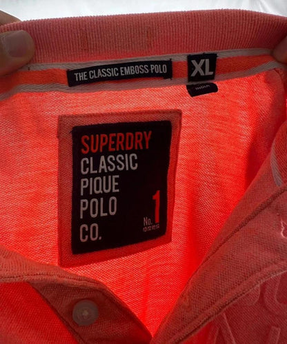 💎 Polo Superdry Corail taille Xl - 100% Coton 💎