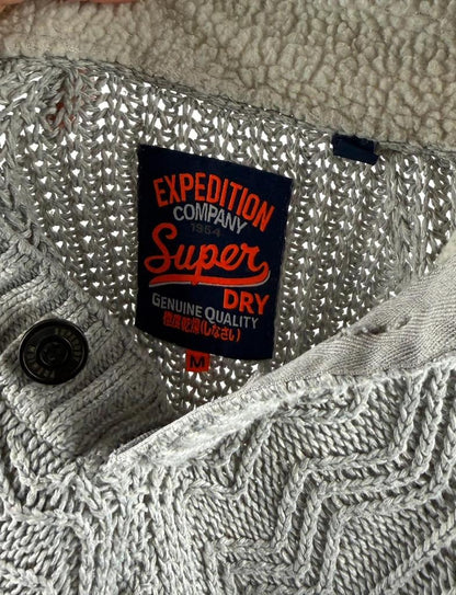 Pull Superdry Épais Gris - L
