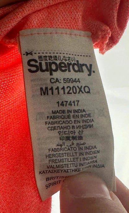 💎 Polo Superdry Corail taille Xl - 100% Coton 💎