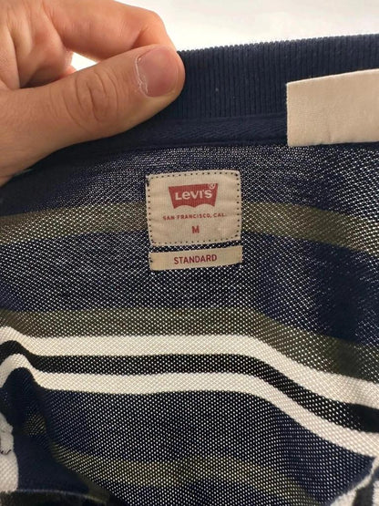 Polo Levi’s Blu Marino a Righe - M