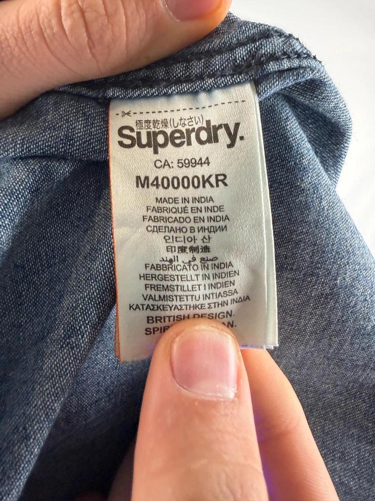 Camicia in denim Superdry - M