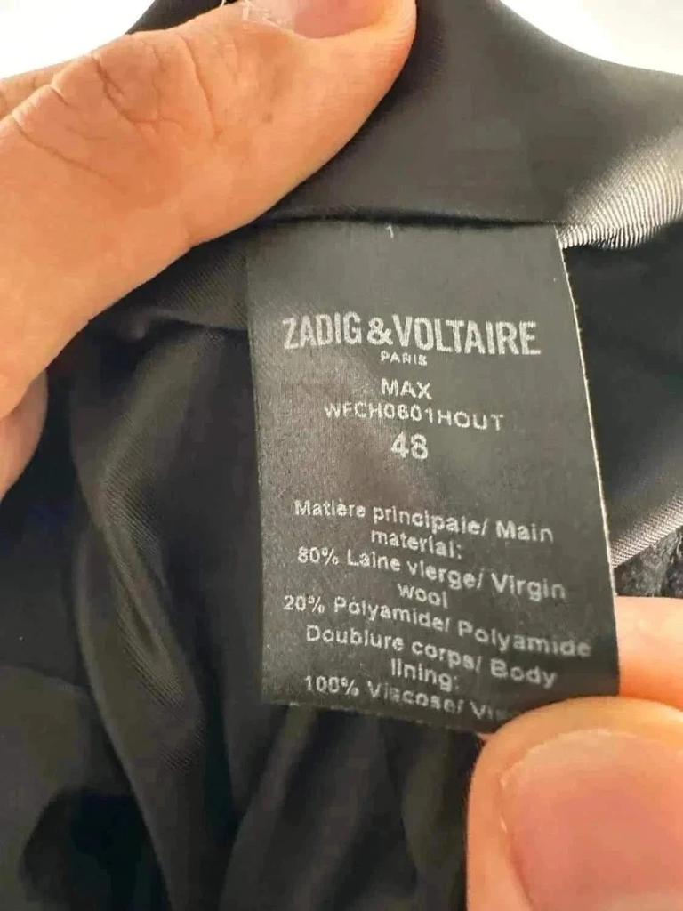 Manteau Croisé Zadig et Voltaire - M (48)