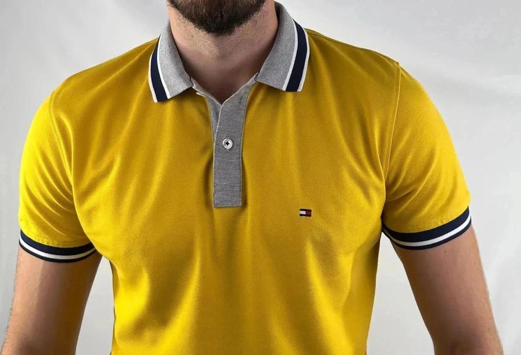 Polo Tommy Hilfiger Jaune - M