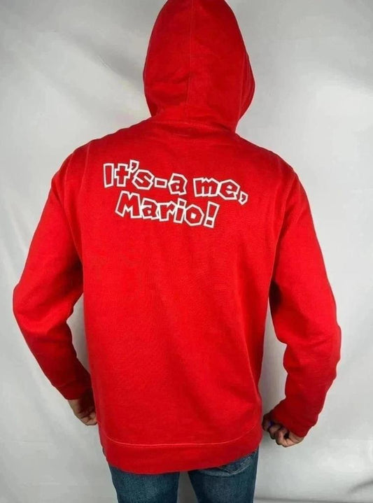 💎 Sweat à Capuche Levi’s x Mario Rouge - 100% Coton 💎