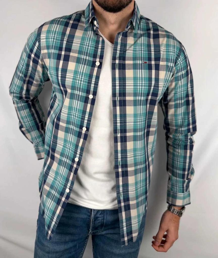 Chemise Tommy Jeans à Carreaux - S