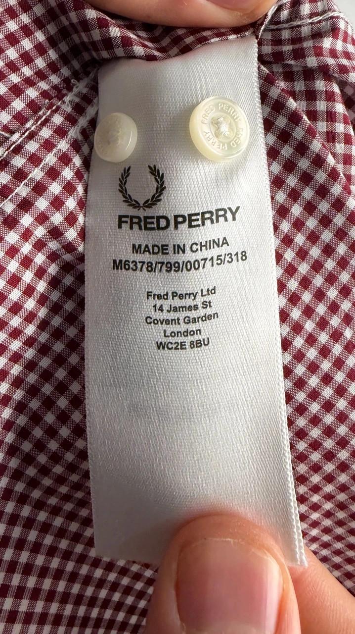 Chemise Fred Perry manches courtes - S