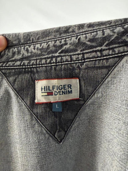 Chemise en Jean Tommy Hilfiger Denim Grise - L