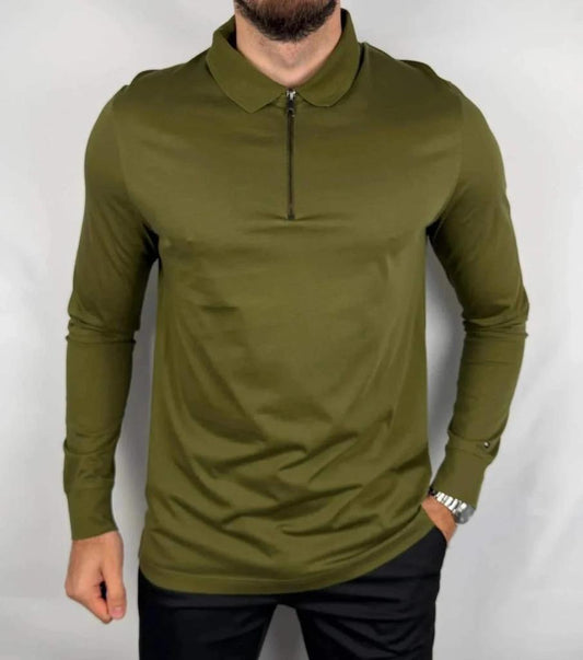 Maglione leggero Tommy Hilfiger Kaki - L