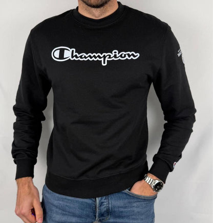 Pull Champion Universitaire Noir - S