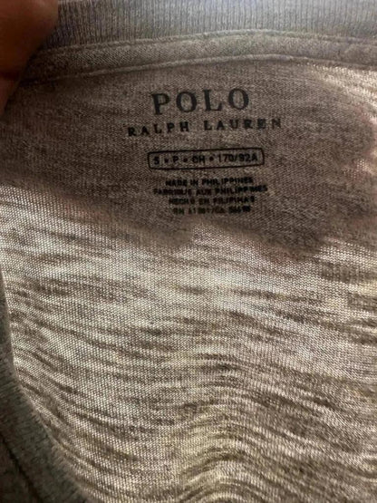 Tee Shirt Manches Longues Ralph Lauren Gris - S