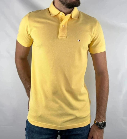 Polo Tommy Hilfiger Giallo - M