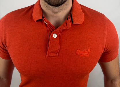 Polo homme Superdry orange S