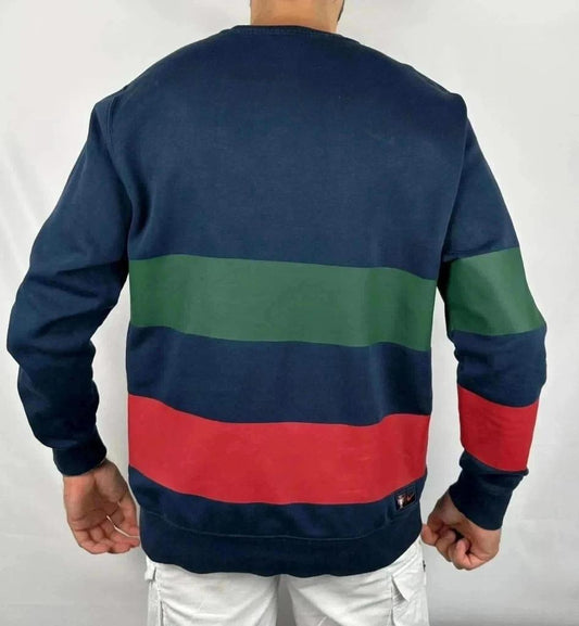 💎 Sweat Nike Portugal - Bleu Vert Rouge - Taille L - Édition Spéciale - Logo Brodé 💎