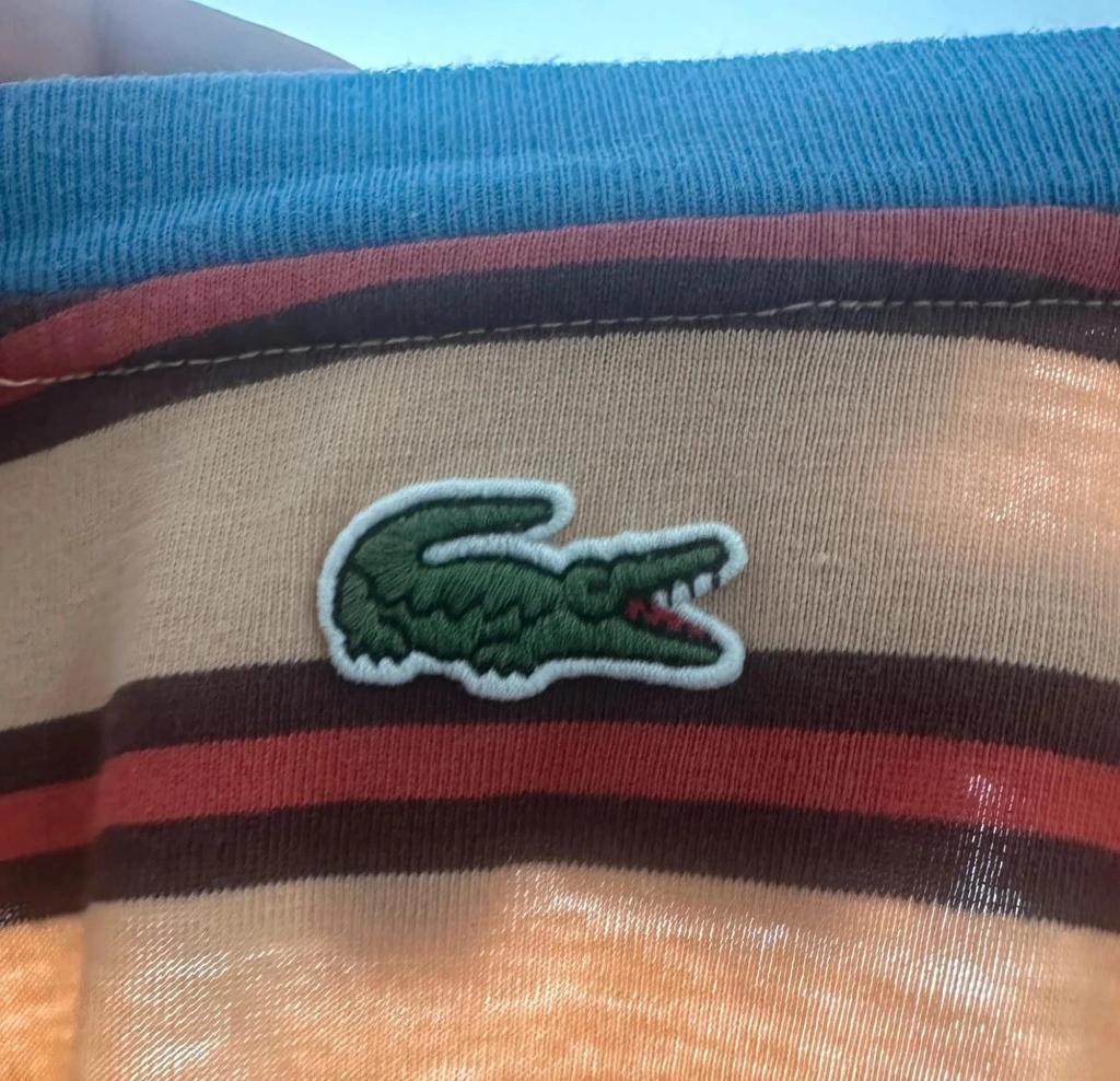 T-Shirt Lacoste a Righe - M