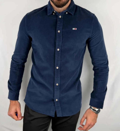 Chemise en Velours Tommy Jeans Marine - S
