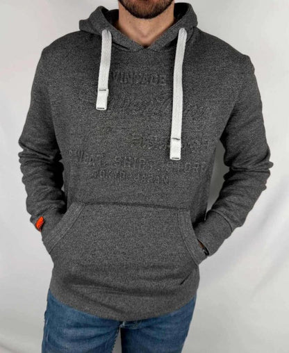 Sweat à Capuche Superdry Gris - L
