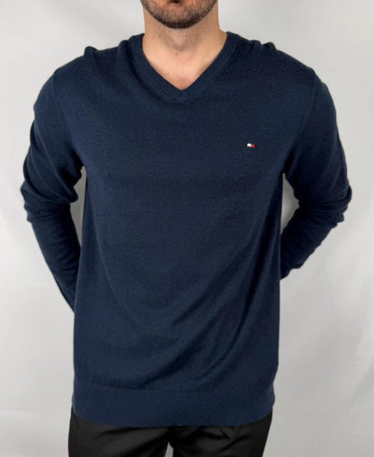 Pull Tommy Hilfiger Marine - L