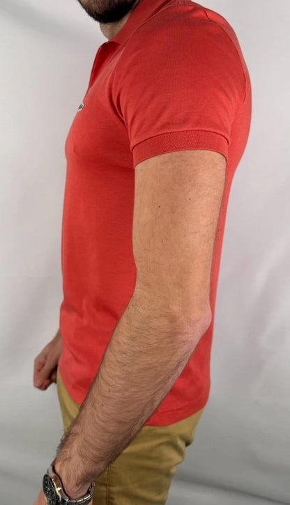 Polo Lacoste Rouge - Taille S
