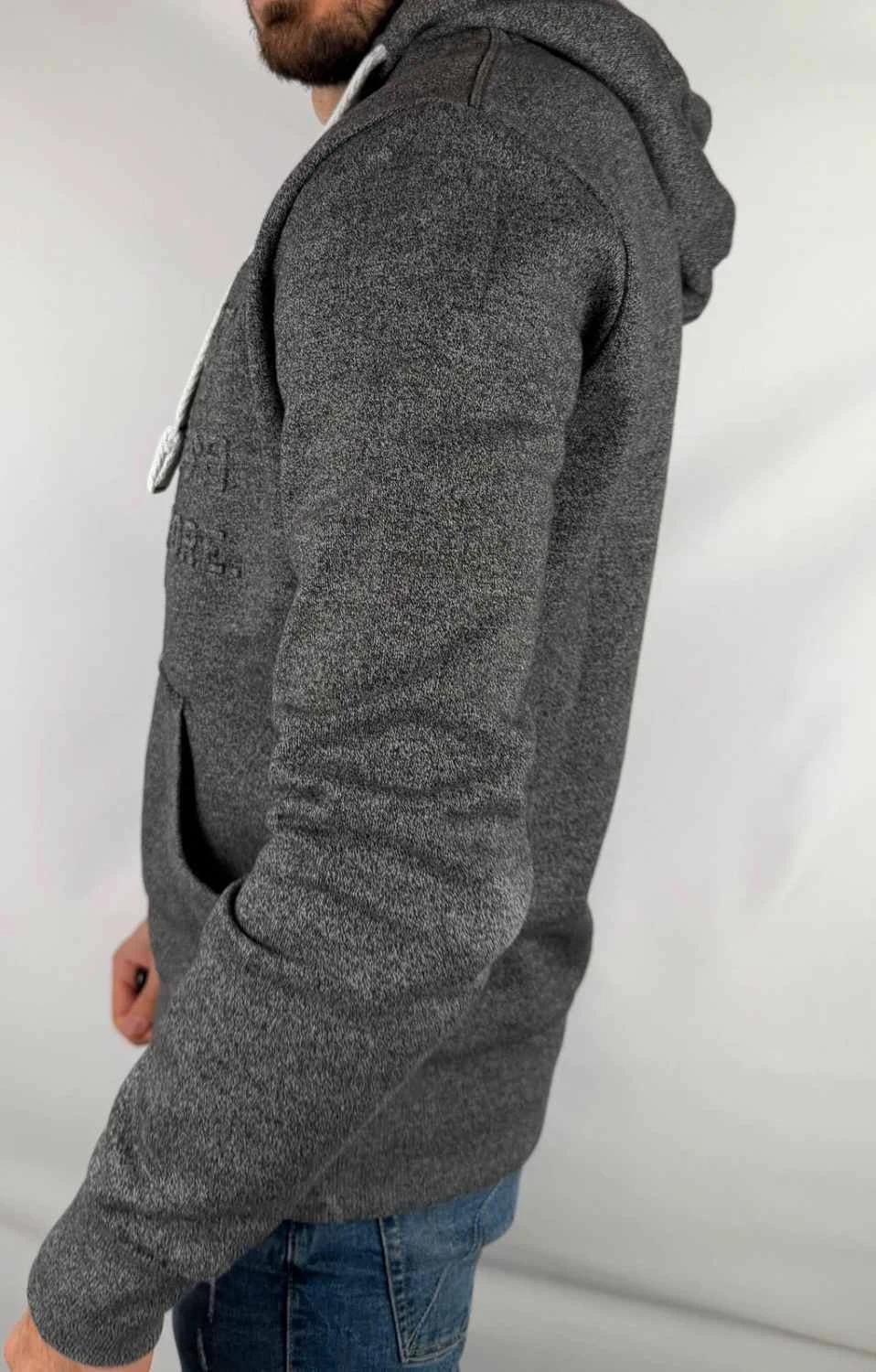 Sweat à Capuche Superdry Gris - L