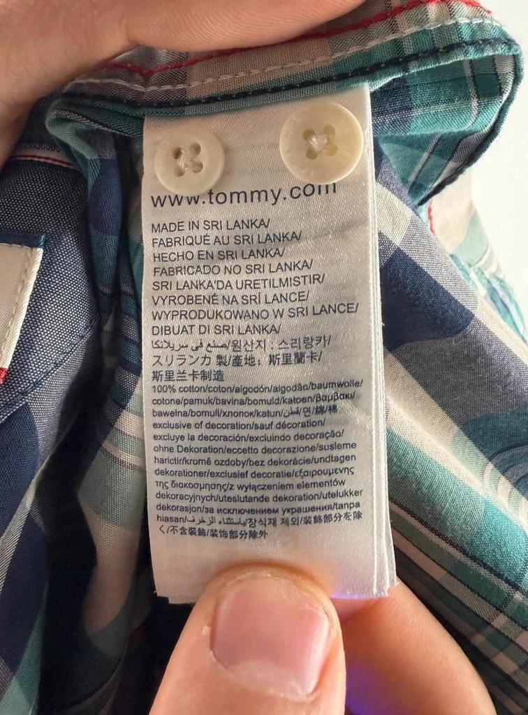 Chemise Tommy Jeans à Carreaux - S