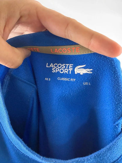 Sweat Lacoste Sport Bleu - S