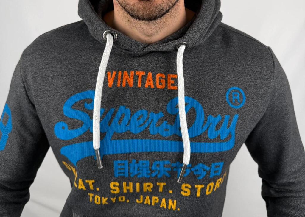 Sweat à Capuche Superdry Gris - S