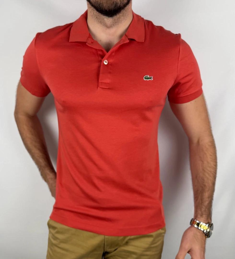 Polo Lacoste Rouge - Taille S