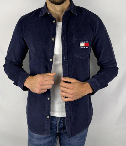 Chemise Tommy Jeans en velours - M