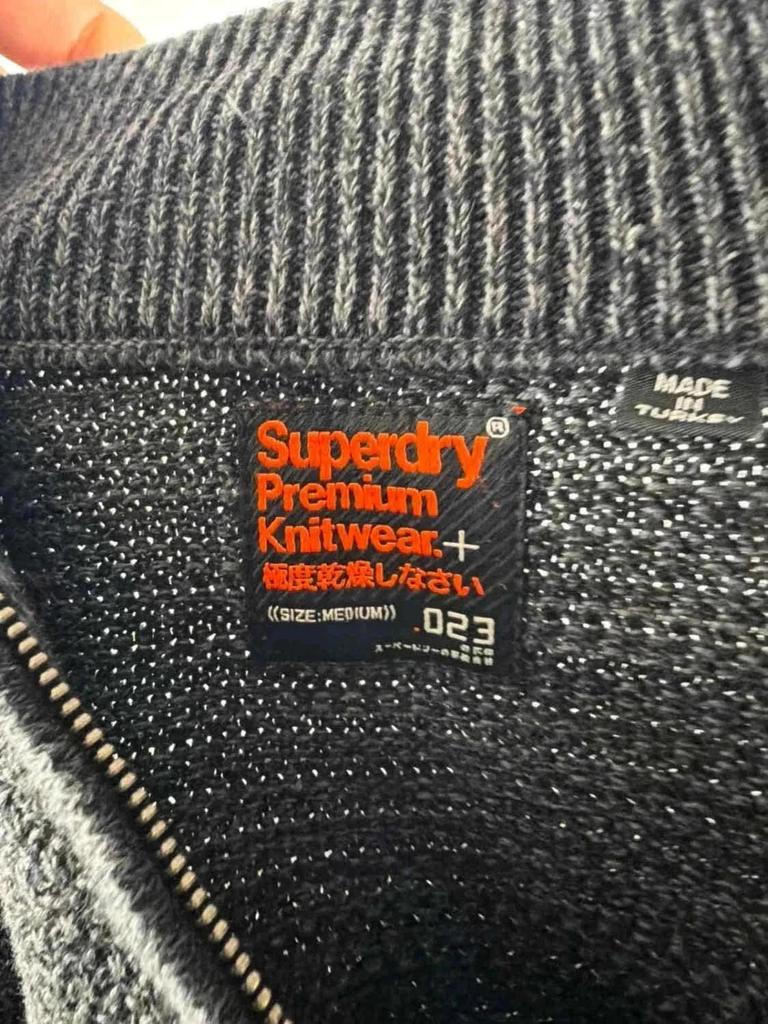 Pullover Superdry 1/4 Zip - S