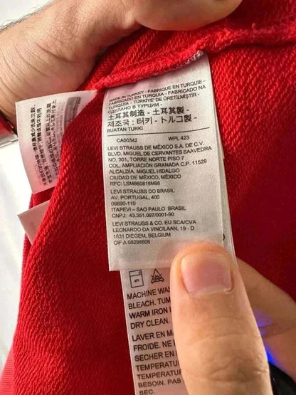 Felpa con Cappuccio Levi’s x Mario Rossa - XL