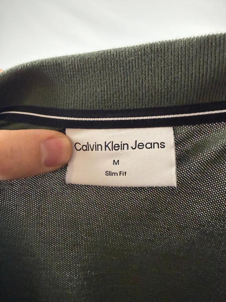 Polo Calvin Klein Kaki - M