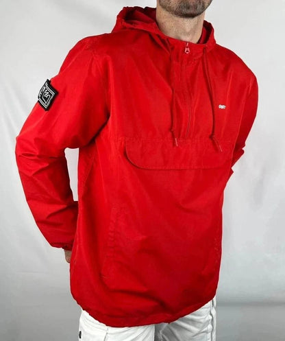 💎 Imperméable Rouge Obey taille L - 100% Polyester 💎