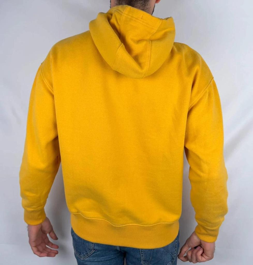 💎 Sweat à Capuche Tommy Jeans Oversize Jaune - Coton et Polyester 💎