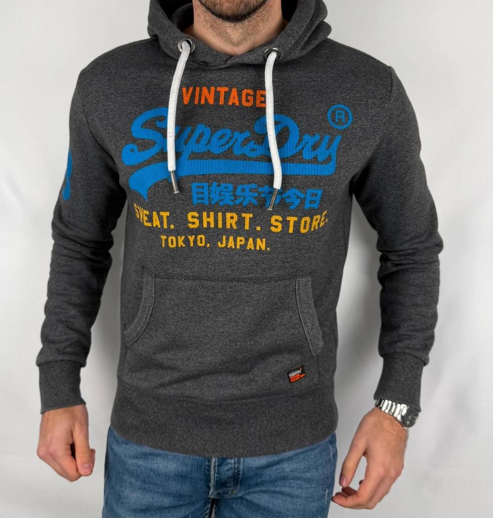 Sweat à Capuche Superdry Gris - S