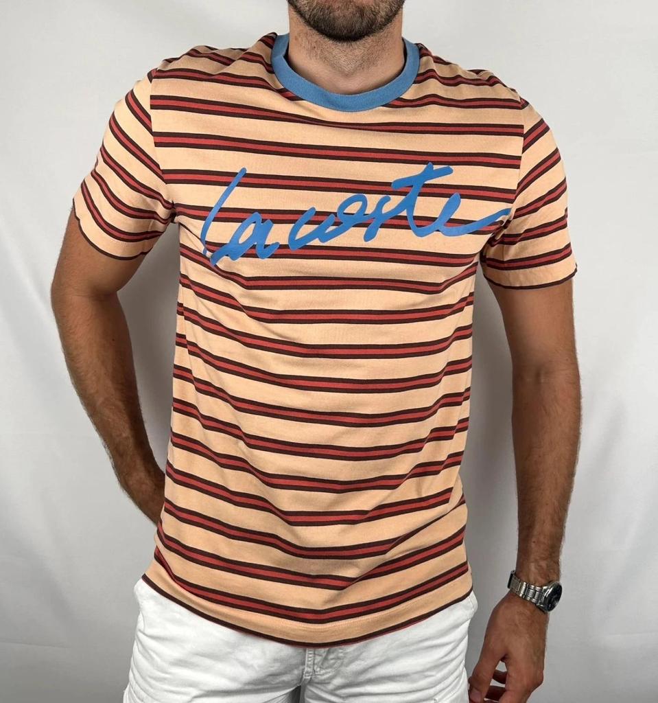 T-Shirt Lacoste a Righe - M