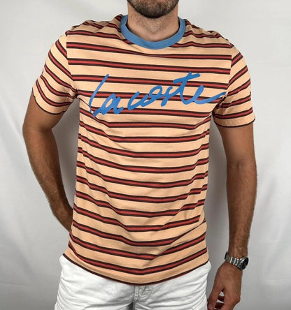 T-Shirt Lacoste a Righe - M