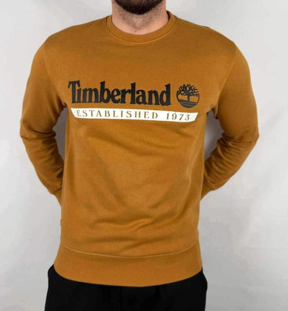 💎 Maglione Timberland Cammello taglia S - Cotone e Poliestere 💎