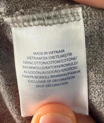 Polo Ralph Lauren Gris Manches Longues - L